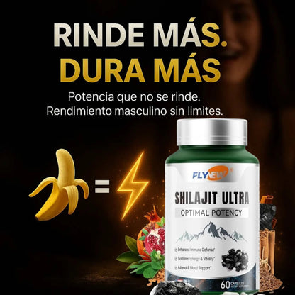 ¡Nuevo! Shilajit Ultra™ Energía real para hombres reales.