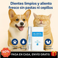 ✨🐾Haz que tu mascota SONRÍA 🐾 Dientes limpios y aliento fresco en minutos.